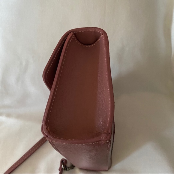 Vera Pelle Carmelia Roma Shoulder Bag Purple - Picture 4 of 9